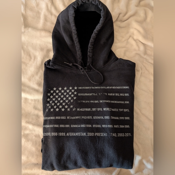 Grunt Style Veteran's Hoodie. 3X - Picture 1 of 5